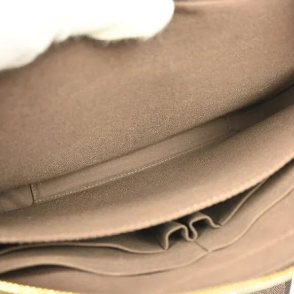 LOUIS VUITTON DAMIER EBENE SHELTON GM SHOULDER BAG N41148 MI0123 NQ04300 - Picture 12 of 15